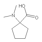 1-(dimethylamino)cyclopentane-1-carboxylic acid