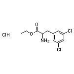 ethyl 2-amino-3-(3,5-dichlorophenyl)propanoate hydrochloride