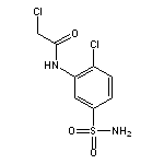 2-chloro-N-(2-chloro-5-sulfamoylphenyl)acetamide