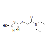 N,N-diethyl-2-[(5-mercapto-1,3,4-thiadiazol-2-yl)thio]acetamide