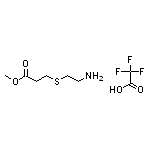 trifluoroacetic acid methyl 3-[(2-aminoethyl)sulfanyl]propanoate