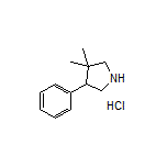 3,3-dimethyl-4-phenylpyrrolidine hydrochloride