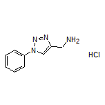 (1-phenyl-1H-1,2,3-triazol-4-yl)methanamine hydrochloride