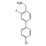 [4-(4-chlorophenyl)-2-fluorophenyl]methanamine