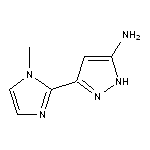 3-Amino-5-(1-methyl-2-imidazolyl)pyrazole