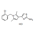 2-Amino-4-[1-(2-chlorobenzyl)-2,5-dimethyl-3-pyrrolyl]thiazole Hydrochloride