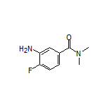 3-amino-4-fluoro-N,N-dimethylbenzamide