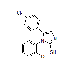 5-(4-Chlorophenyl)-1-(2-methoxyphenyl)imidazole-2-thiol