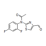 N-(2,4-Difluorophenyl)-N-(4-formyl-2-thiazolyl)acetamide