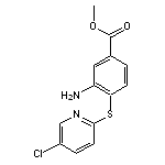 methyl 3-amino-4-[(5-chloropyridin-2-yl)sulfanyl]benzoate