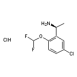 (1S)-1-[5-chloro-2-(difluoromethoxy)phenyl]ethan-1-amine hydrochloride