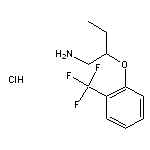 1-[(1-aminobutan-2-yl)oxy]-2-(trifluoromethyl)benzene hydrochloride