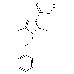 1-[1-(benzyloxy)-2,5-dimethyl-1H-pyrrol-3-yl]-2-chloroethanone