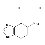 4,5,6,7-tetrahydro-1H-1,3-benzodiazol-5-amine dihydrochloride