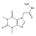 2-(1,3-dimethyl-2,6-dioxo-2,3,6,7-tetrahydro-1H-purin-7-yl)acetohydrazide