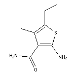 2-amino-5-ethyl-4-methylthiophene-3-carboxamide