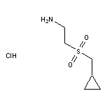 2-cyclopropylmethanesulfonylethan-1-amine hydrochloride