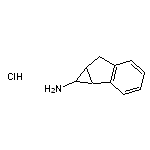 1H,1aH,6H,6aH-cyclopropa[a]inden-1-amine hydrochloride