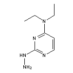 N,N-diethyl-2-hydrazinylpyrimidin-4-amine