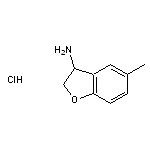 5-methyl-2,3-dihydro-1-benzofuran-3-amine hydrochloride