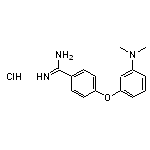 4-[3-(dimethylamino)phenoxy]benzene-1-carboximidamide hydrochloride