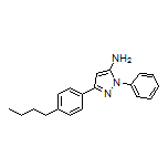 5-Amino-3-(4-butylphenyl)-1-phenylpyrazole