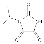 1-isopropylimidazolidine-2,4,5-trione