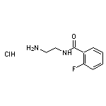 N-(2-aminoethyl)-2-fluorobenzamide hydrochloride