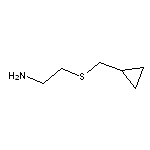 2-[(cyclopropylmethyl)sulfanyl]ethan-1-amine