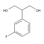 2-(3-fluorophenyl)propane-1,3-diol