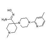 N’-hydroxy-1-methyl-4-[4-(4-methylpyridin-2-yl)piperazin-1-yl]piperidine-4-carboximidamide