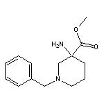 methyl 3-amino-1-benzylpiperidine-3-carboxylate