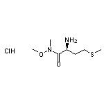 (2S)-2-amino-N-methoxy-N-methyl-4-(methylsulfanyl)butanamide hydrochloride