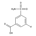 3-fluoro-5-sulfamoylbenzoic acid