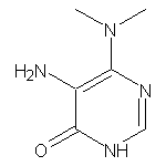 5-amino-6-(dimethylamino)-3,4-dihydropyrimidin-4-one