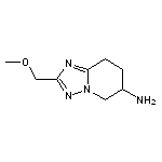 2-(methoxymethyl)-5H,6H,7H,8H-[1,2,4]triazolo[1,5-a]pyridin-6-amine