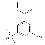 methyl 3-amino-5-methanesulfonylbenzoate