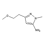 3-(2-methoxyethyl)-1-methyl-1H-pyrazol-5-amine