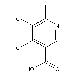 4,5-dichloro-6-methylpyridine-3-carboxylic acid