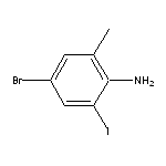 4-bromo-2-iodo-6-methylaniline