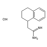 2-(1,2,3,4-tetrahydronaphthalen-1-yl)ethanimidamide hydrochloride