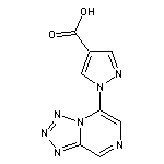 1-{[1,2,3,4]tetrazolo[1,5-a]pyrazin-5-yl}-1H-pyrazole-4-carboxylic acid