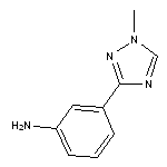 3-(1-methyl-1H-1,2,4-triazol-3-yl)aniline