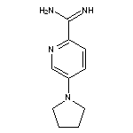 5-(pyrrolidin-1-yl)pyridine-2-carboximidamide