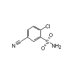 2-Chloro-5-cyanobenzenesulfonamide