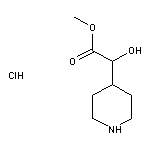 methyl 2-hydroxy-2-(piperidin-4-yl)acetate hydrochloride