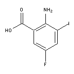 2-amino-5-fluoro-3-iodobenzoic acid