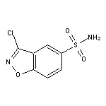 3-chloro-1,2-benzoxazole-5-sulfonamide