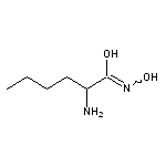 N-hydroxy2-aminohexanimidic acid