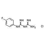 N-(4-fluorophenyl)imidodicarbonimidic diamide hydrochloride